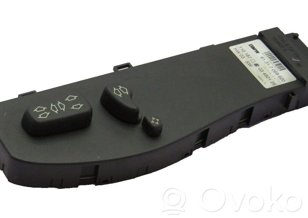 BMW X5 E53 Interruptor de control del asiento 