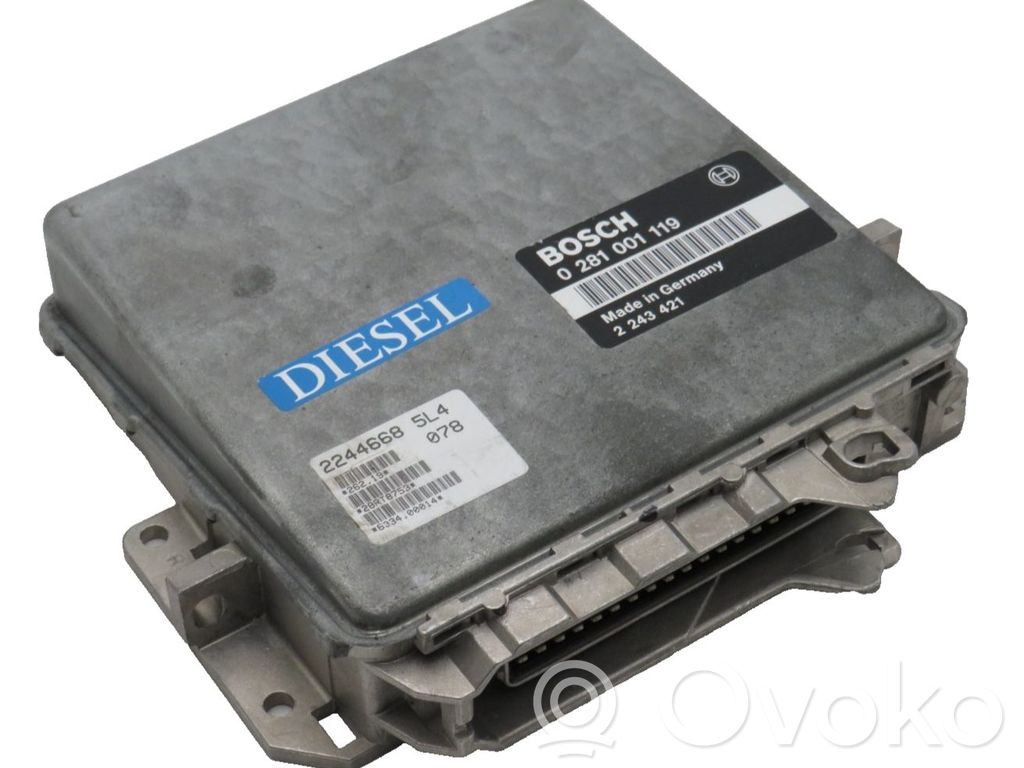 Sonstige Steuergeräte / Module   0281001119,0281001119,2243421,2244668