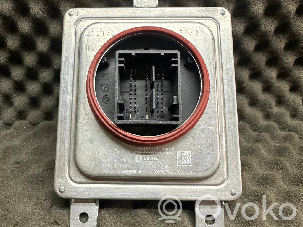 BMW 3 G20 G21 Módulo de control de balasto LED 