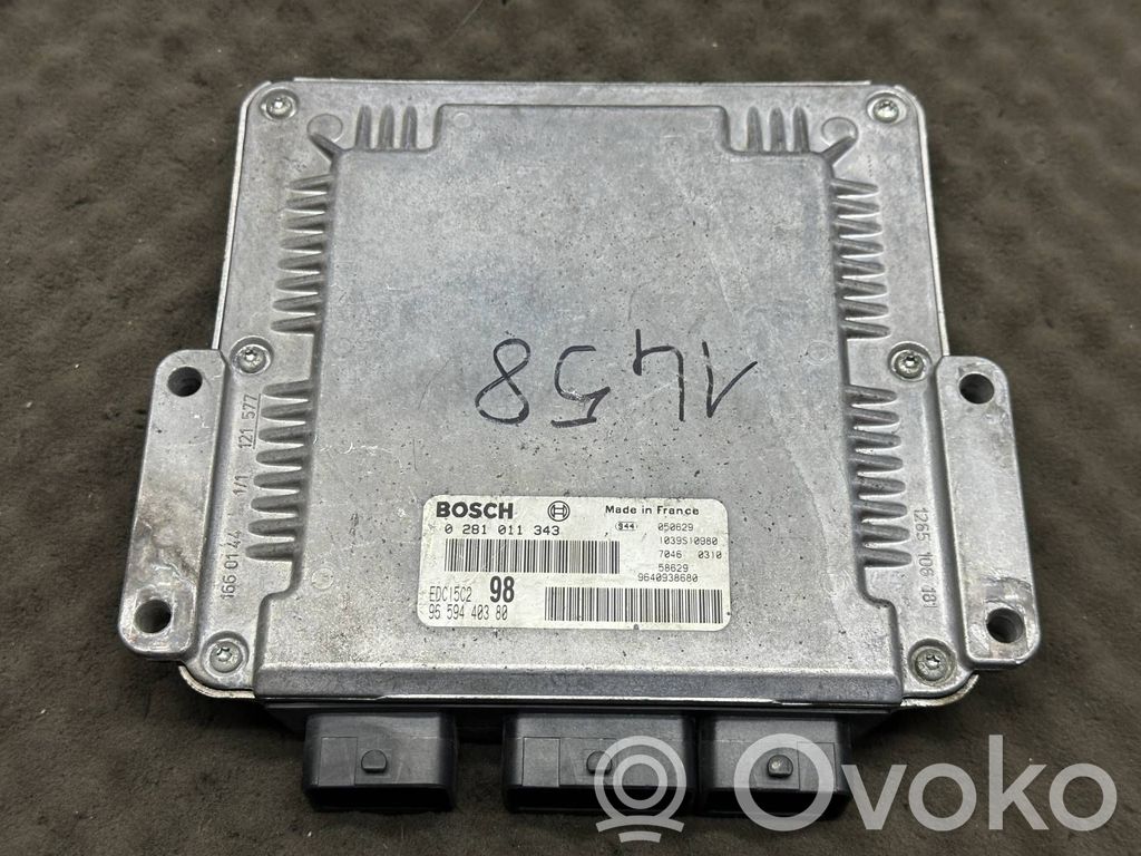 Engine control unit/module   9659440380VAR,9659440380