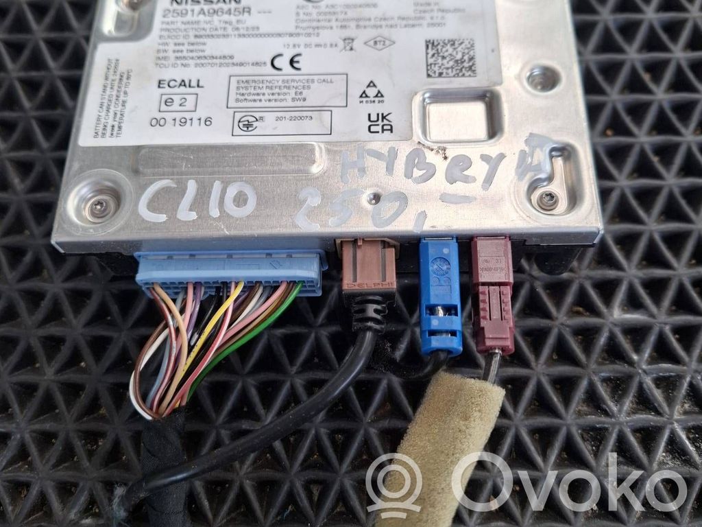 Renault Clio V Other control units/modules 