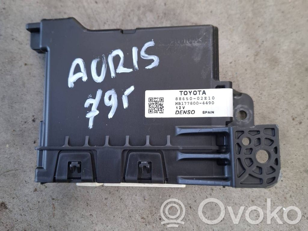 Toyota Auris E180 Other control units/modules 