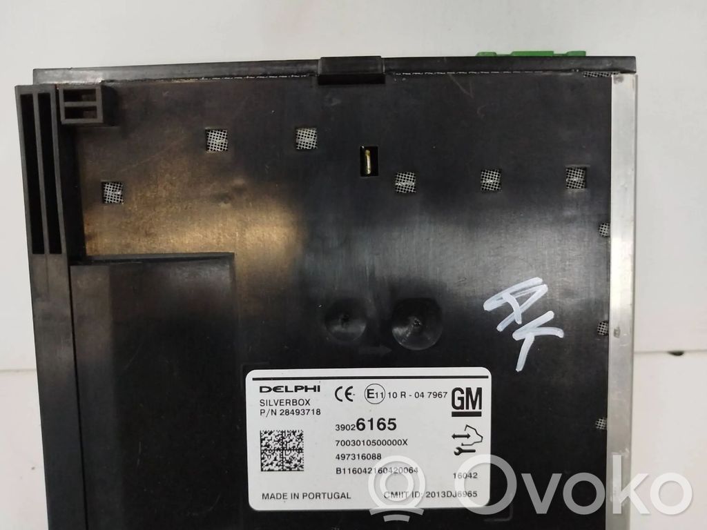 Opel Astra K Unidad delantera de radio/CD/DVD/GPS 
