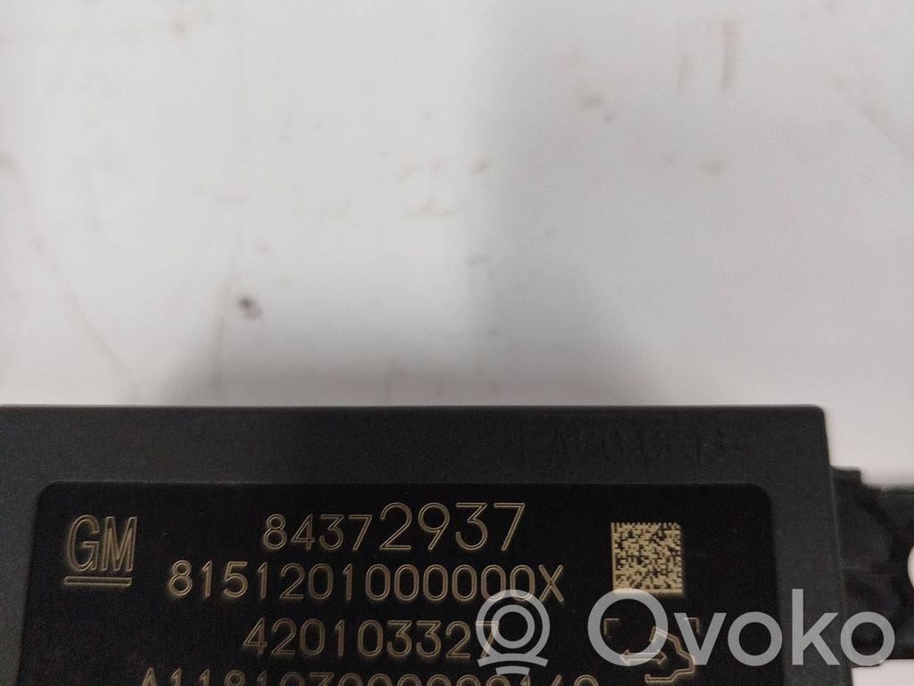 Opel Astra K Parking PDC control unit/module 