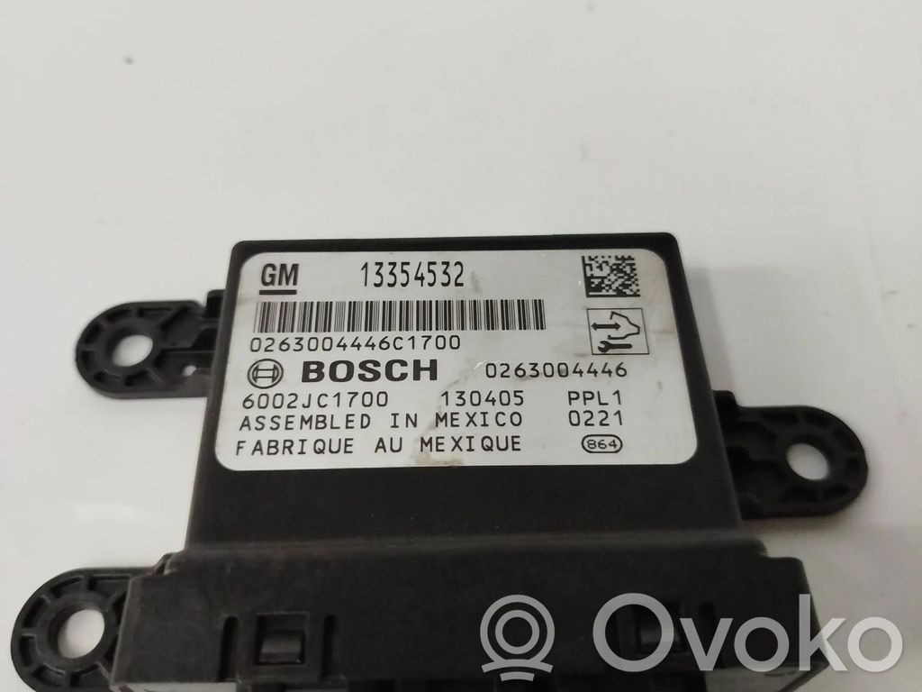 Parking PDC control unit/module   13354532,130405,0263004446,6002JC1700