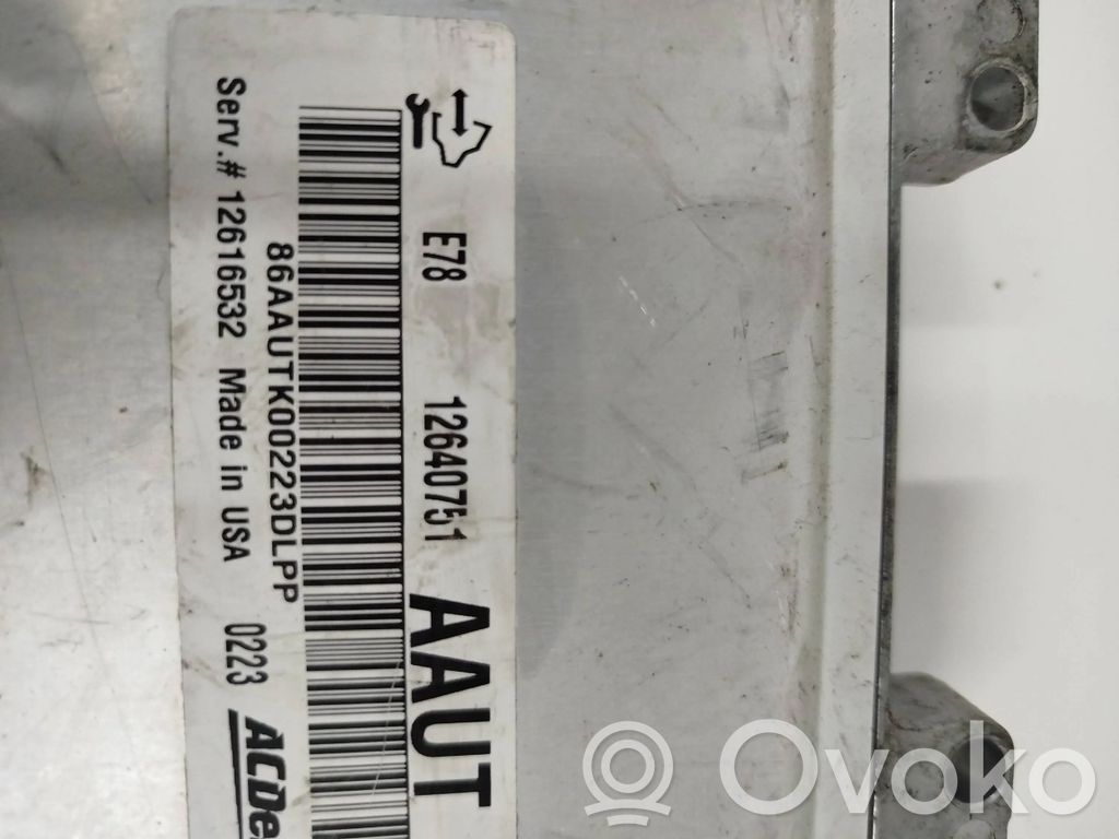 Opel Astra J Engine control unit/module ECU 