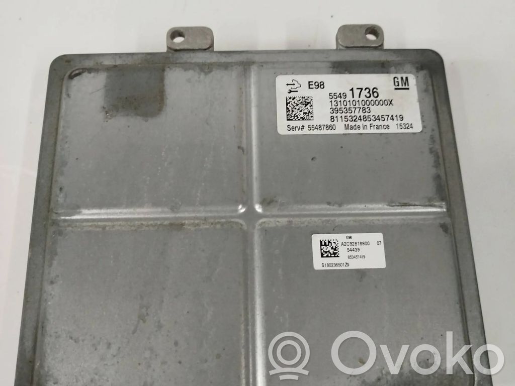 Opel Insignia A Engine control unit/module 