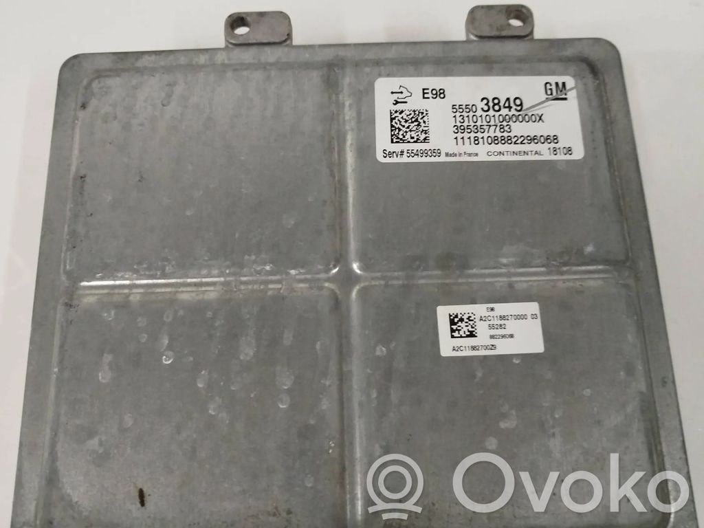 Opel Zafira C Engine control unit/module 