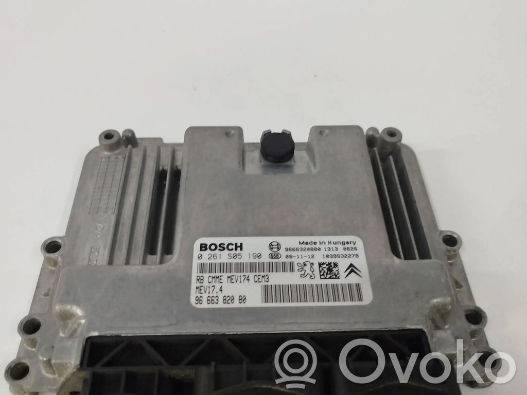 Citroen C3 Engine control unit/module 