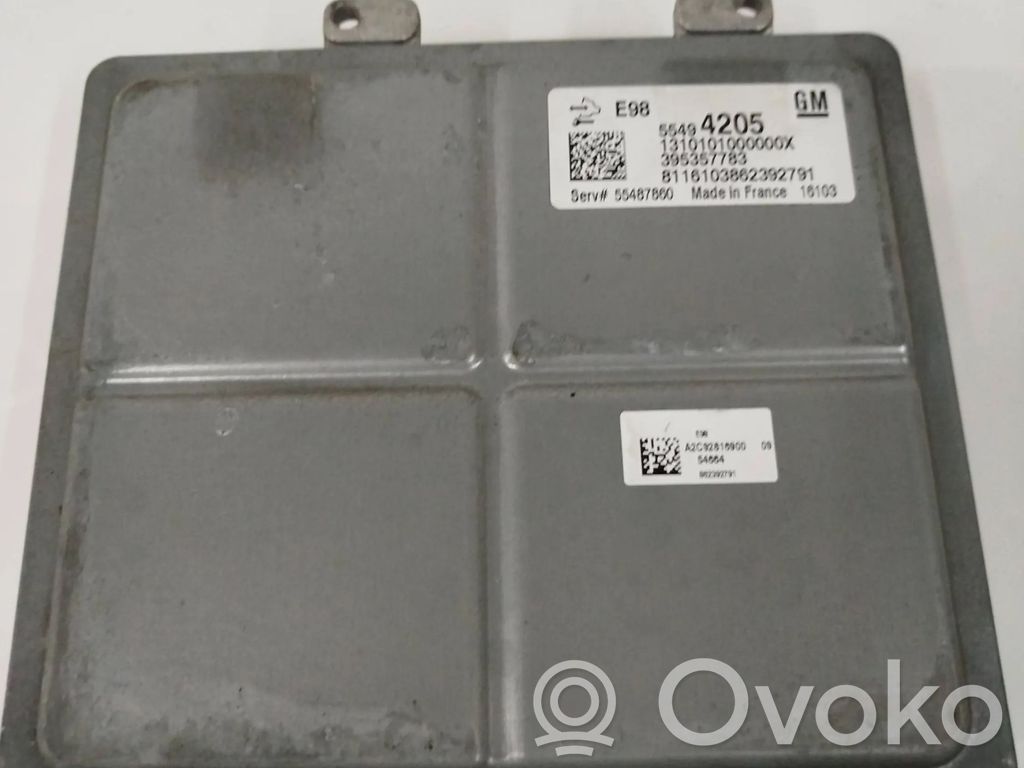 Engine control unit/module   55494205,55487860,395357783