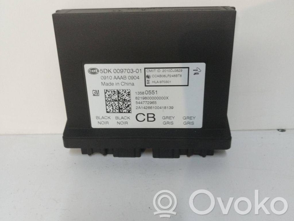 Opel Insignia A Module de contrôle sans clé Go 