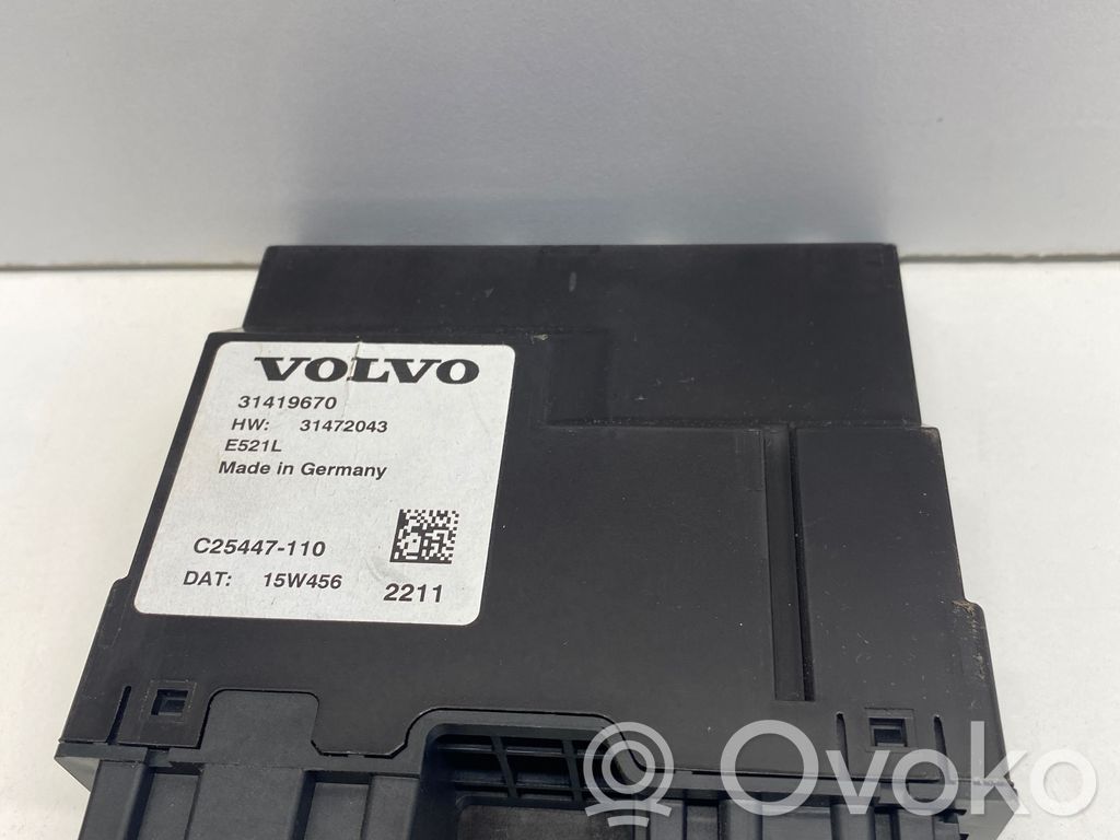 Volvo XC90 Sterownik / Moduł elektrycznej klapy tylnej / bagażnika 