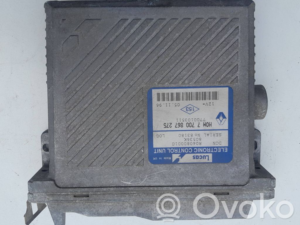 Renault Megane I Engine control unit/module 