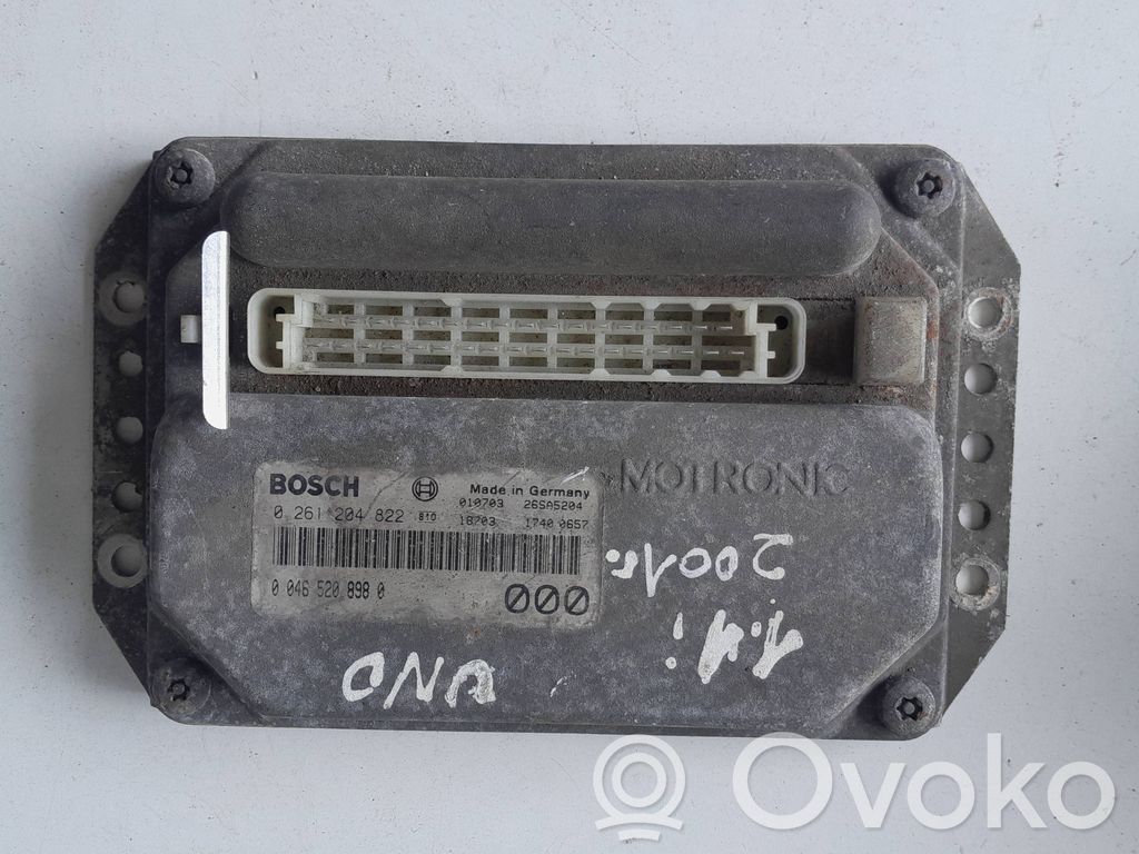 Fiat Uno Engine control unit/module 