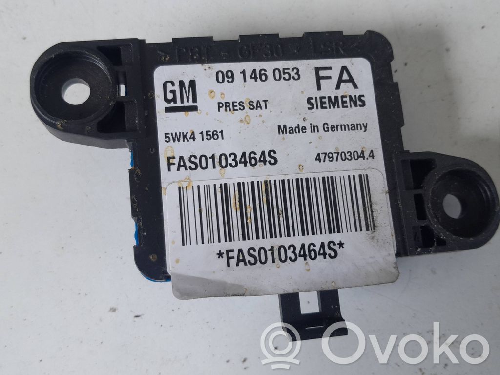 Opel Omega B1 Airbagsensor Crashsensor Drucksensor 