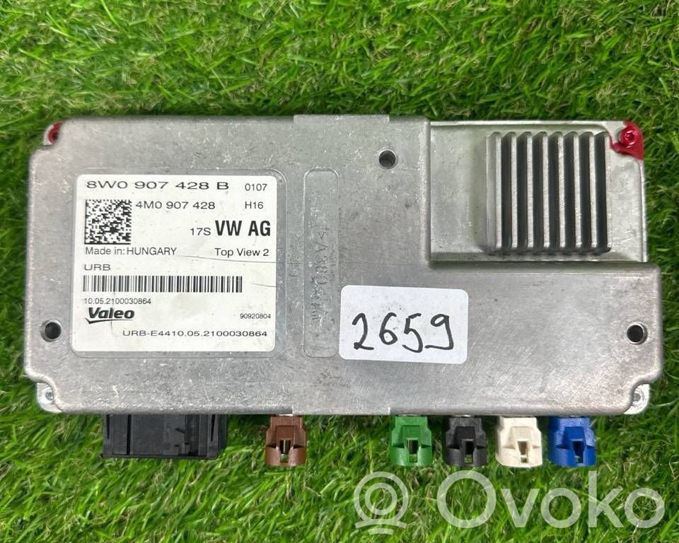 Audi A4 S4 B9 8W Camera control unit module 