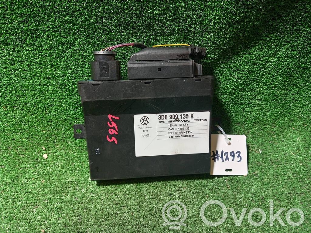Porsche Cayenne (9PA) Keyless (KESSY) go control unit/module 