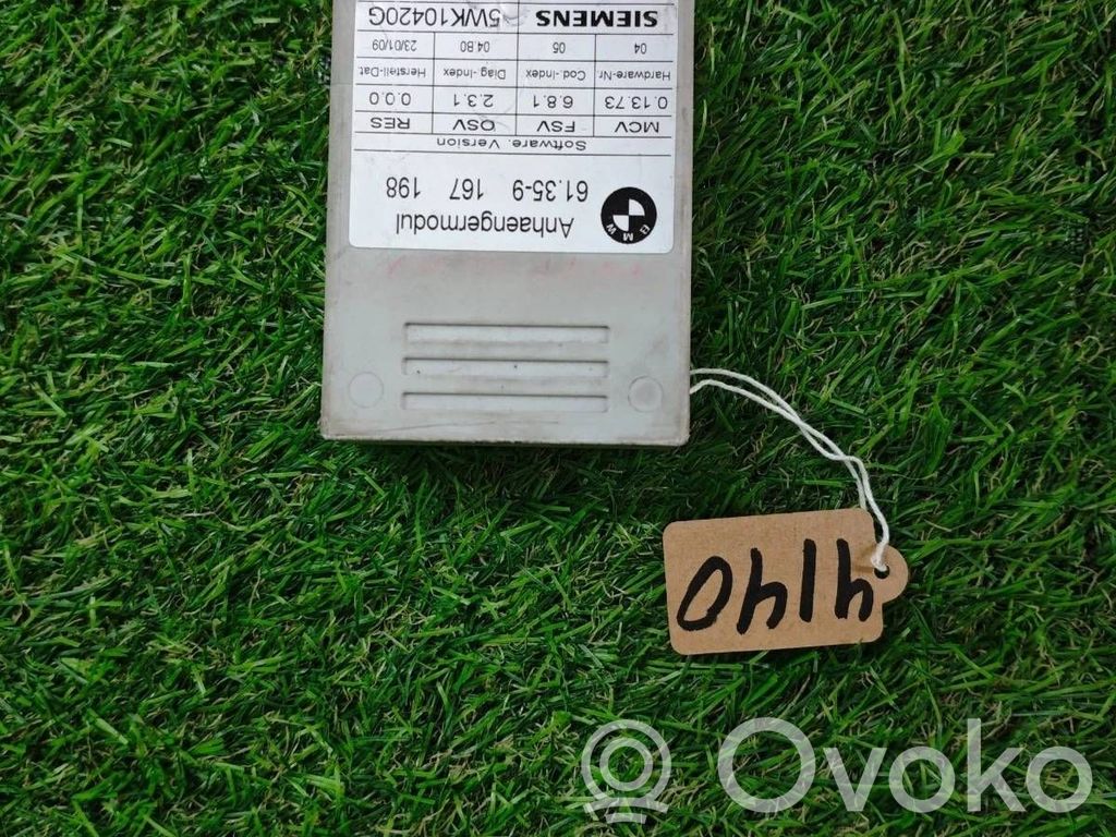 Unidad de control/módulo de la barra de remolque   9167198,61359167198,5WK10420G