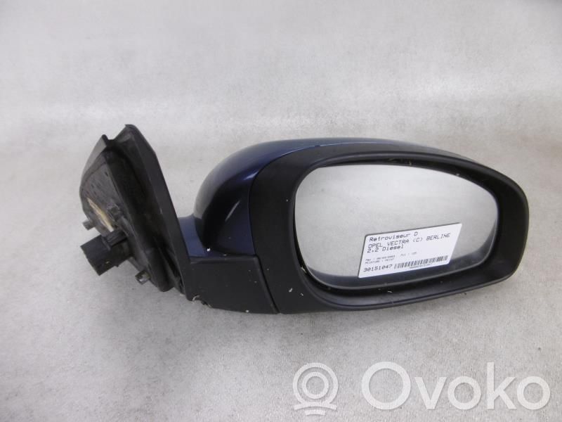 Opel Vectra C Manualne lusterko boczne drzwi przednich 