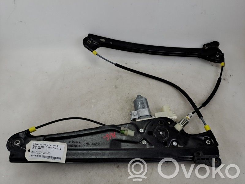 BMW 7 E65 E66 Regulador de puerta delantera con motor 
