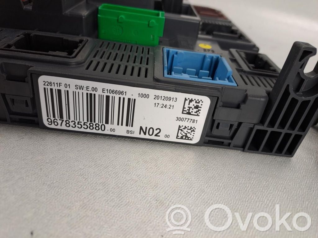 Peugeot 208 I Juego de cerradura y set ECU del motor 