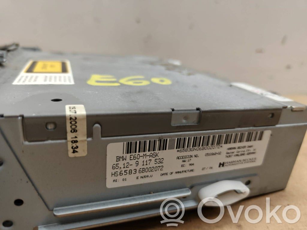 BMW 5 E60 E61 Radija/ CD/DVD grotuvas/ navigacija 