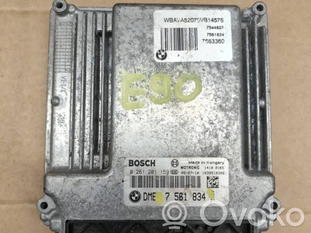 Unidad de control/módulo ECU del motor   7563360,7561834,0261201159