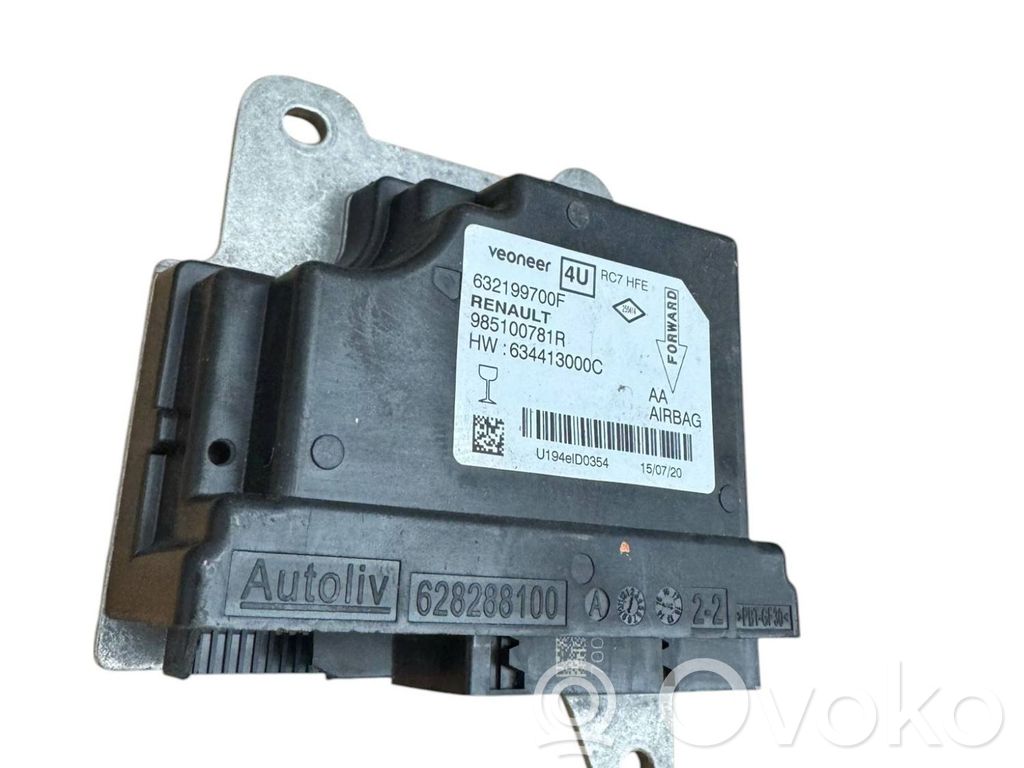 Renault Kadjar Airbag control unit/module 