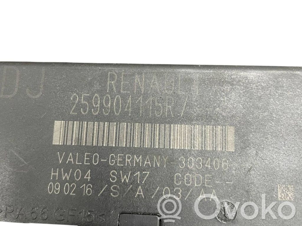 Renault Clio IV Parking PDC control unit/module 