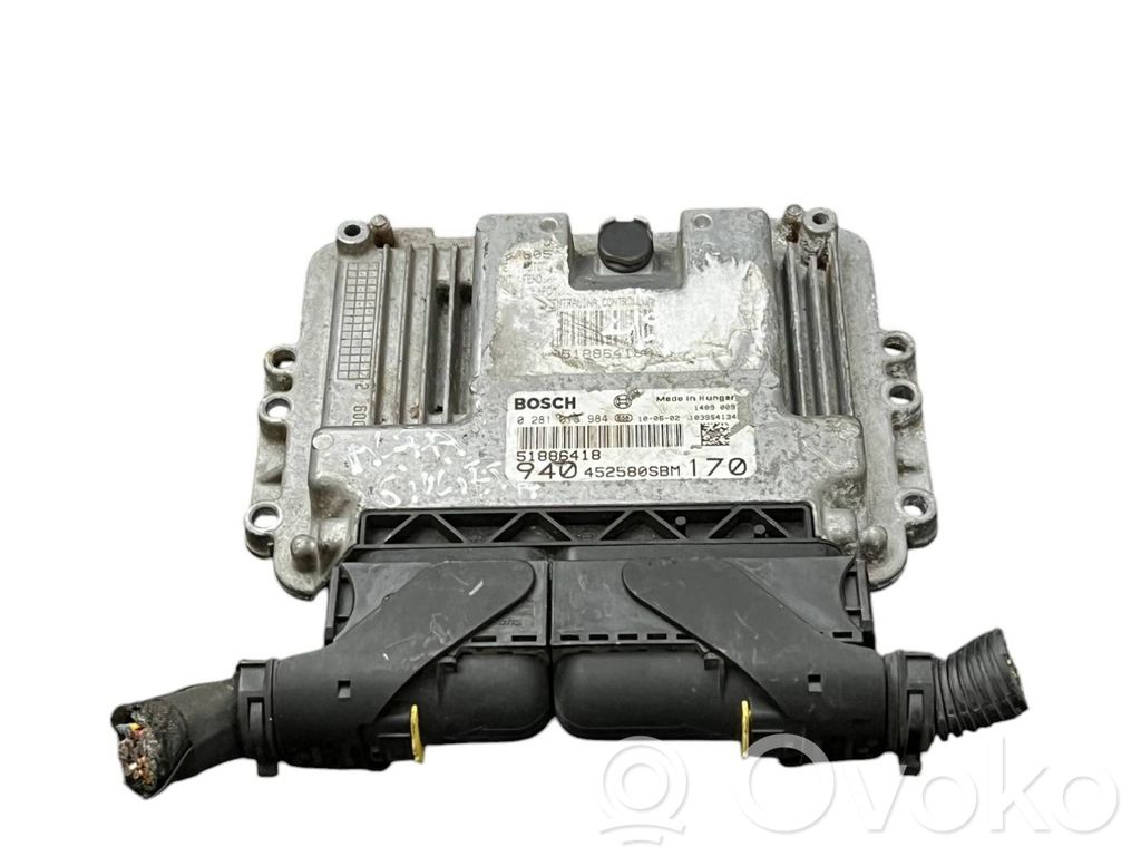 Alfa Romeo Giulietta Engine control unit/module 