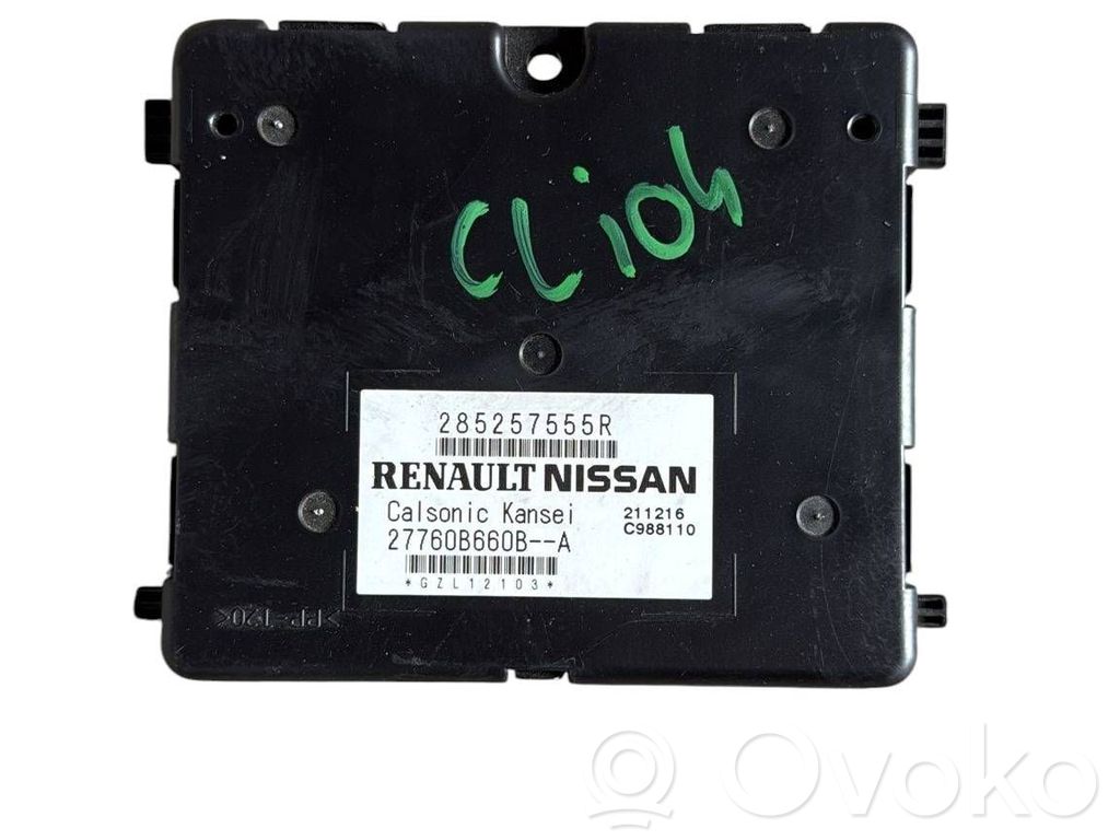Renault Clio IV Citu veidu vadības bloki / moduļi 
