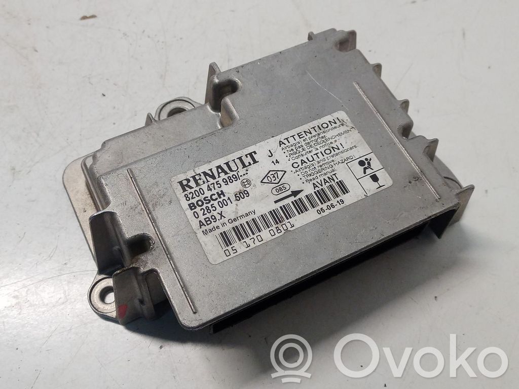 Renault Modus Airbag control unit/module 