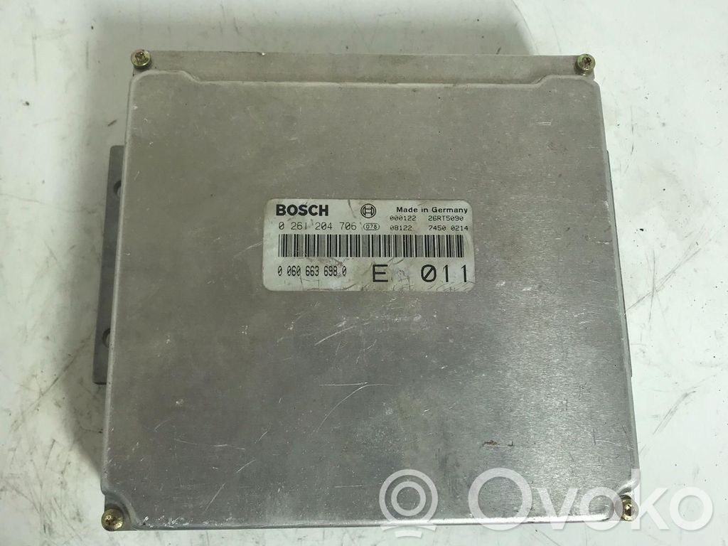 Engine control unit/module   0261204706,00606636980,0261204706