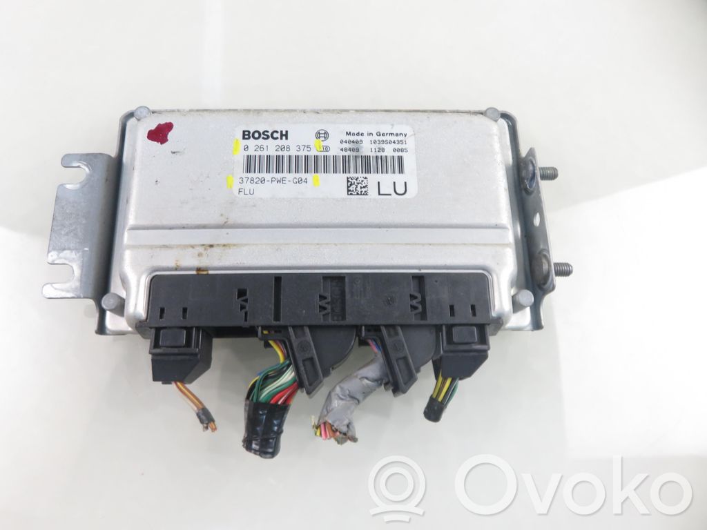Engine control unit/module   0261208375,37820PEWG04,0261208375,37820PEWG04