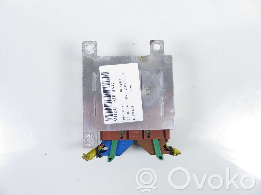 Peugeot Boxer Airbag control unit/module 