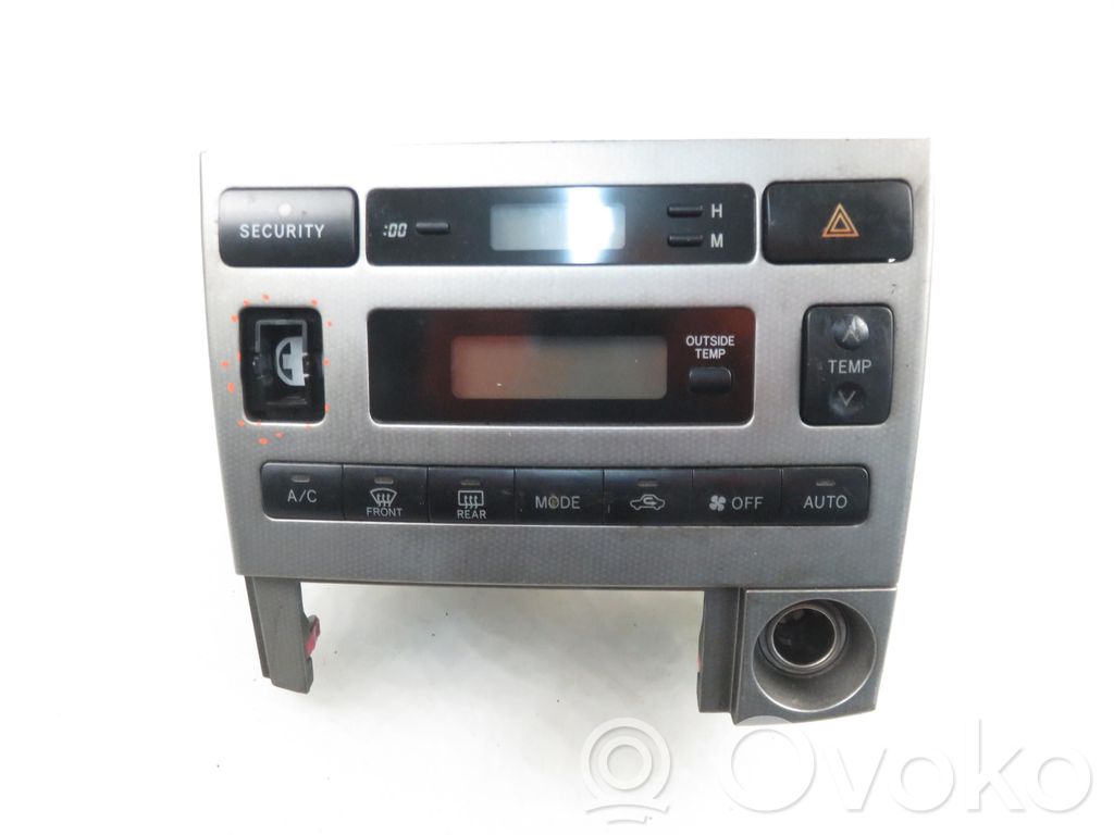 Toyota Corolla Verso E121 Interruptor de control del ventilador interior 