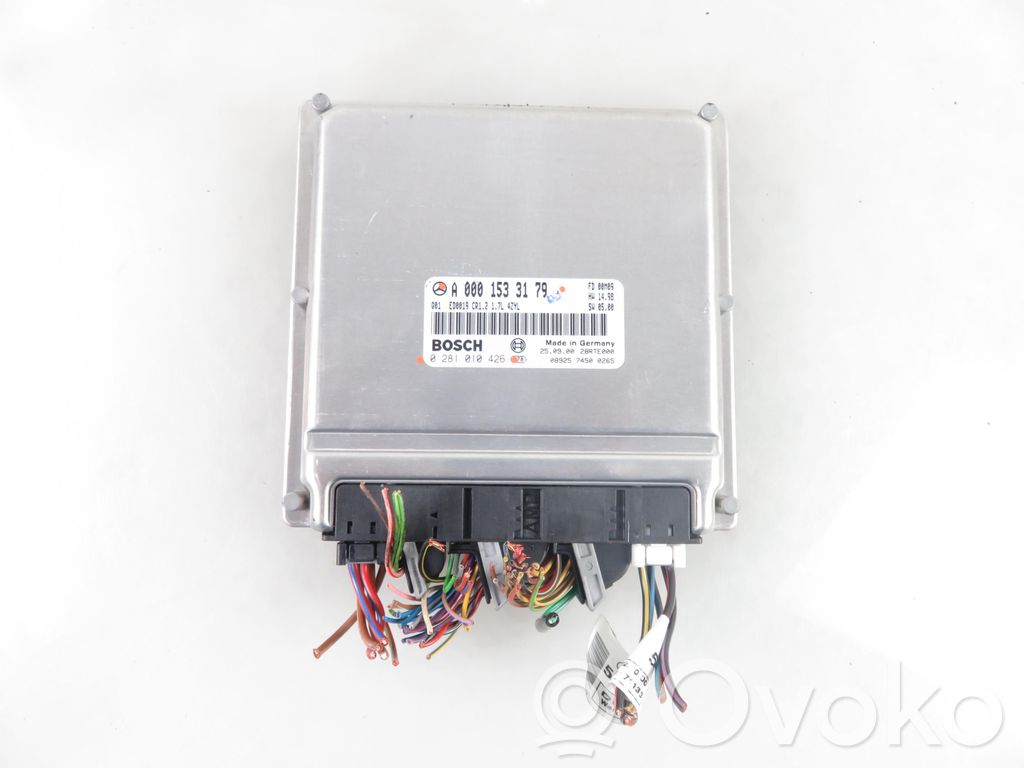 Mercedes-Benz A W168 Unidad de control/módulo del motor