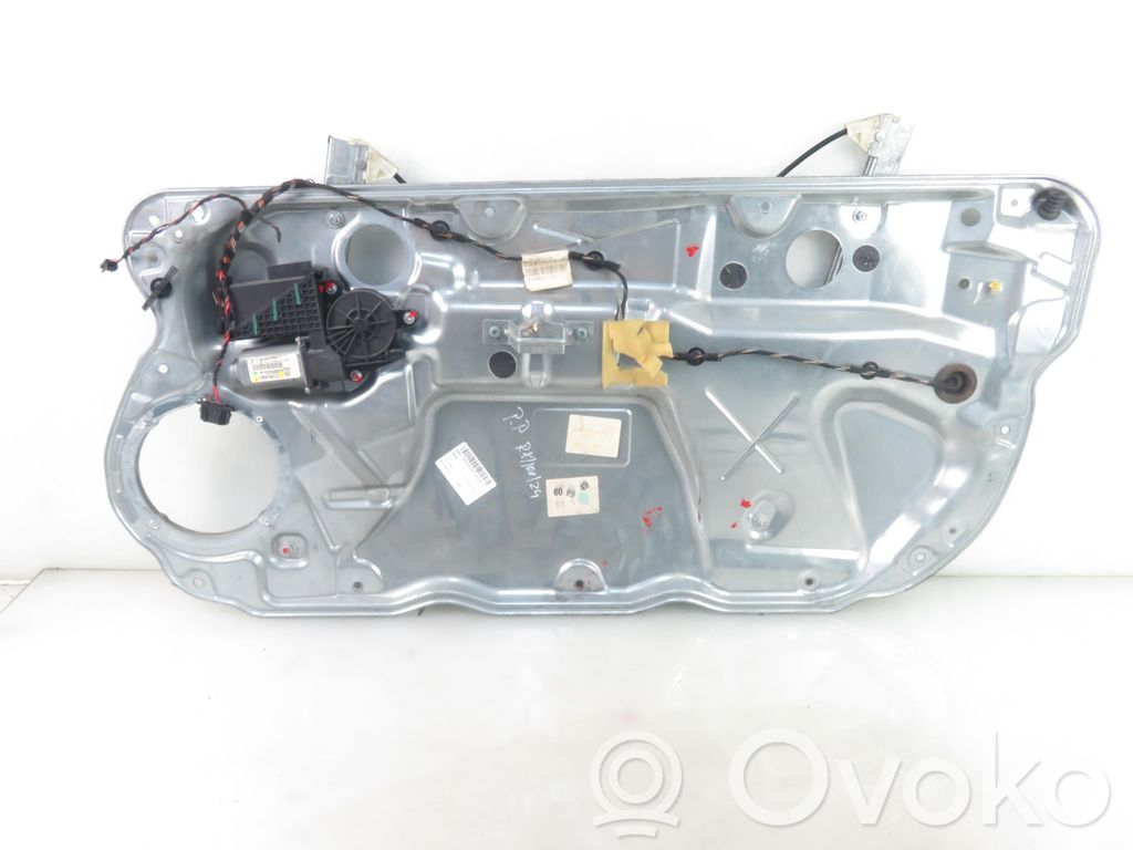 Volkswagen Polo IV 9N3 Elektryczny podnośnik szyby drzwi przednich 