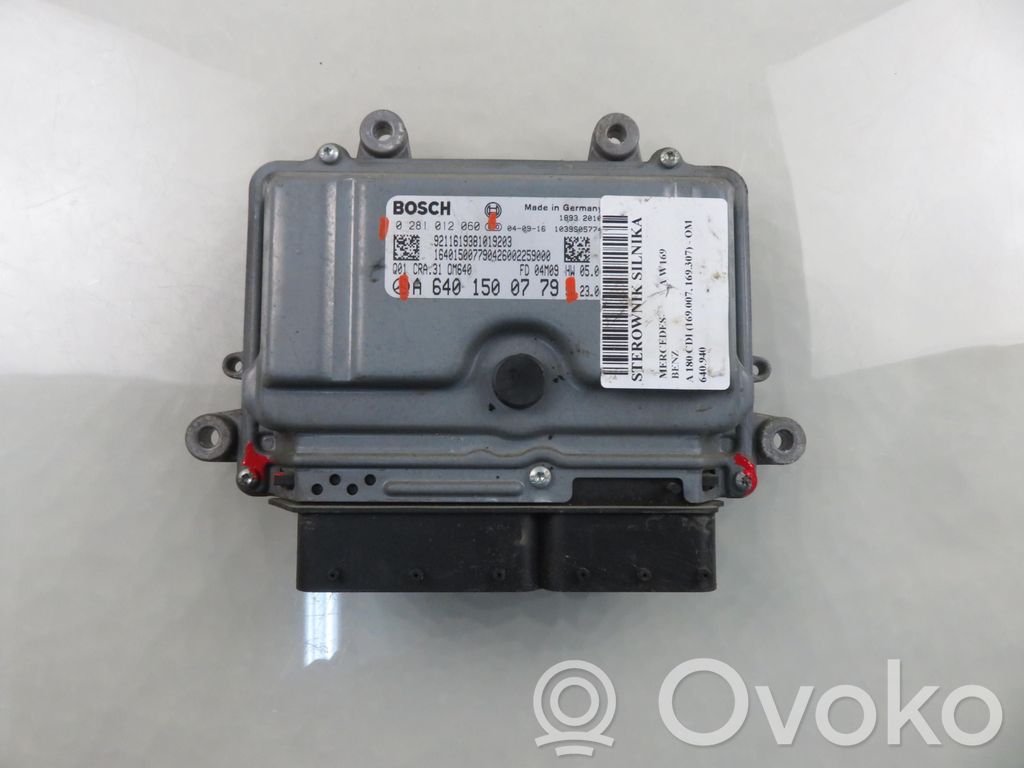 Mercedes-Benz A W169 Engine control unit/module 