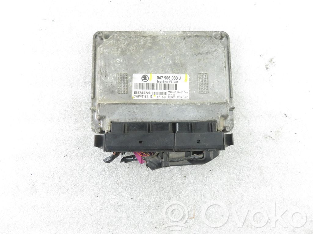 Skoda Fabia Mk1 (6Y) Engine control unit/module 