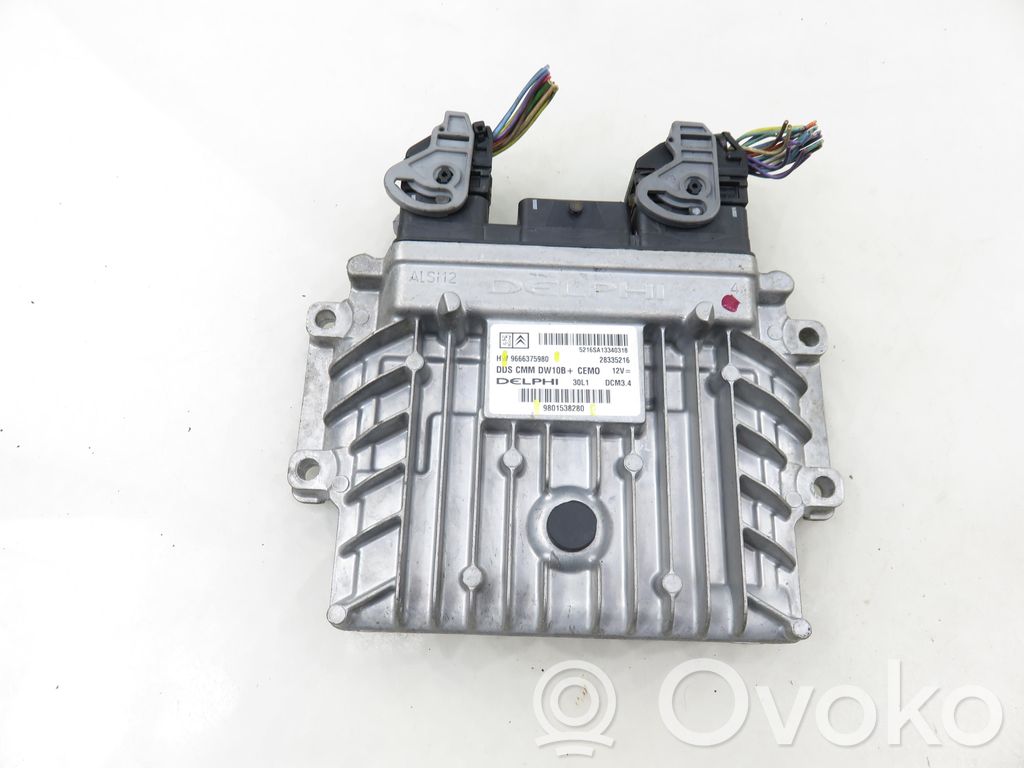 Peugeot 508 Engine control unit/module 