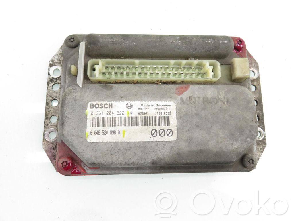 Engine control unit/module   0261204822,00465208980,00465208980,0261204822