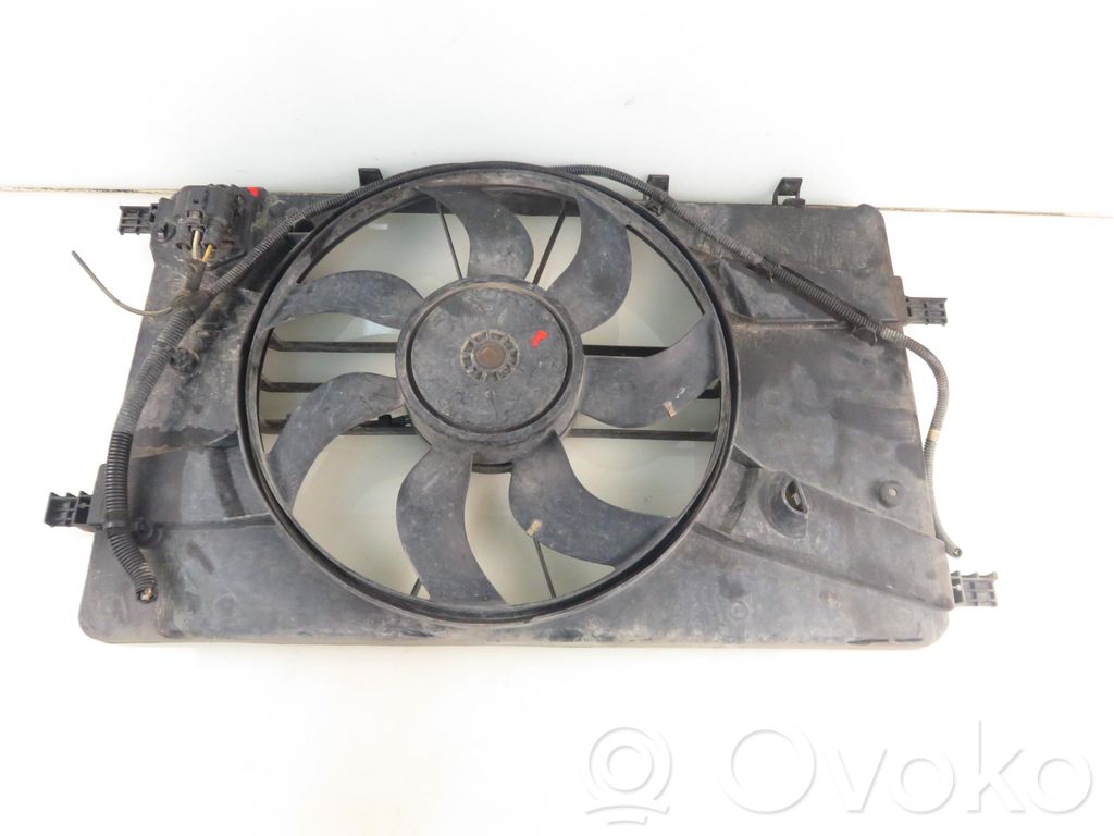 Opel Astra J Ventilatoru komplekts 