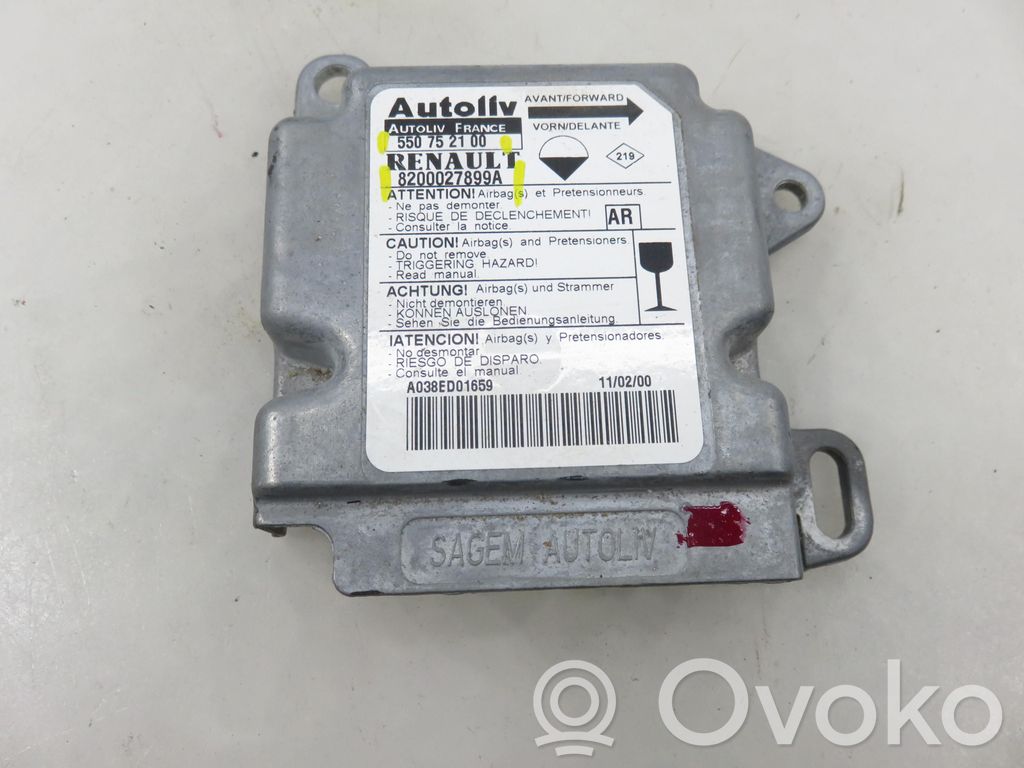Renault Master II Unitate/modul de comandă airbaguri 