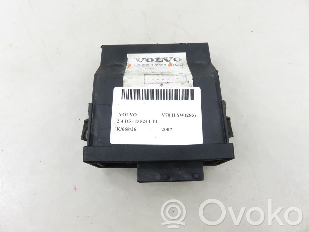 Volvo V70 Auxiliary heating control unit/module 