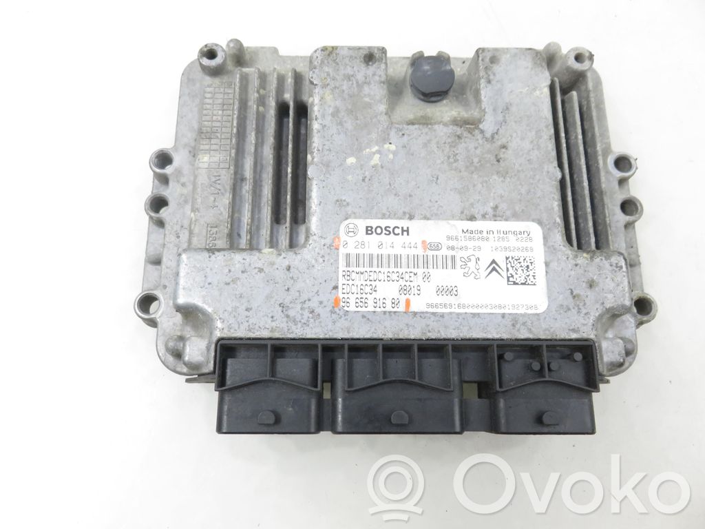 Engine control unit/module   9665691680,0281014444,0281014444,9665691680
