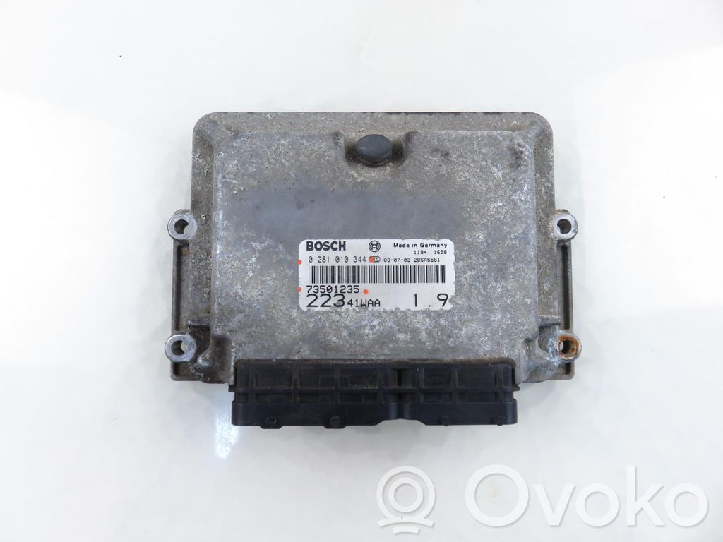 Fiat Doblo Unitate/modul de control motor 