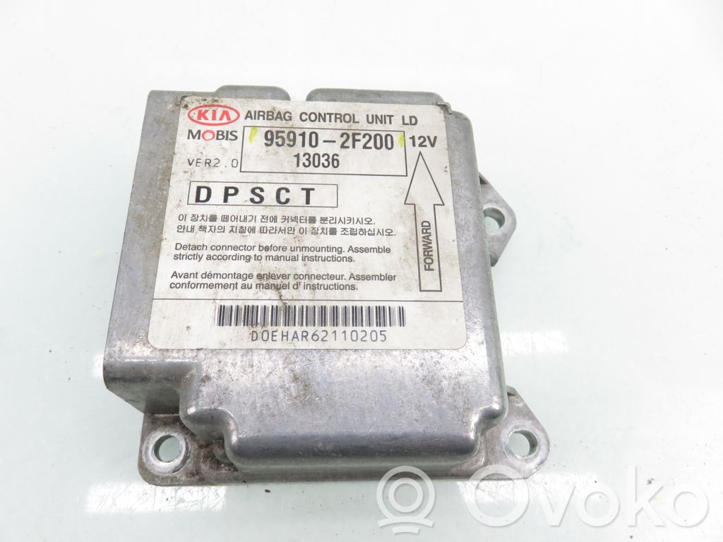 Turvatyynyn ohjainlaite/moduuli   959102F200,959102F200
