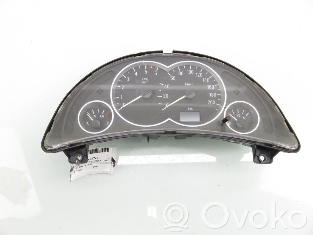 Opel Corsa C Vitezometru (grup de instrumente) 
