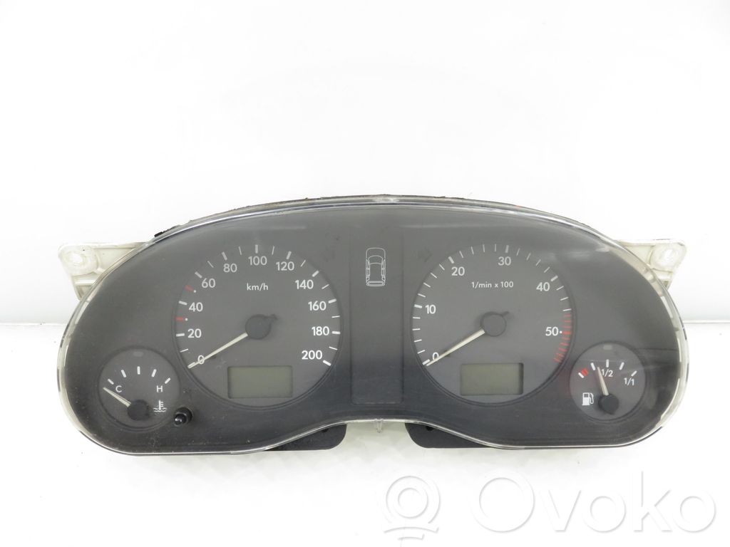 Volkswagen Sharan Tachimetro (quadro strumenti) 